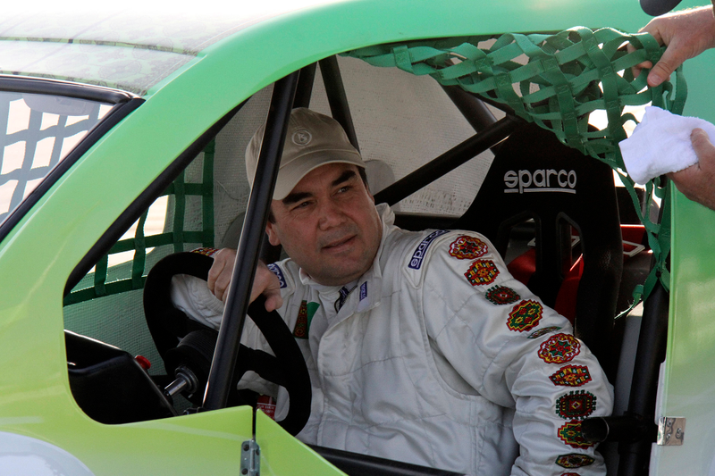 Illustration for article titled Did Turkmenistan's Veyron-Driving President Just Ban Black Cars?